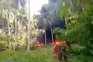 'Kapit lang sir': In video, residents seen rushing to rescue soldiers in C-130 crash