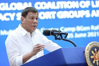 ‘Panakot lang sa kanila iyan’: Duterte says floating idea of VP run just a tactic