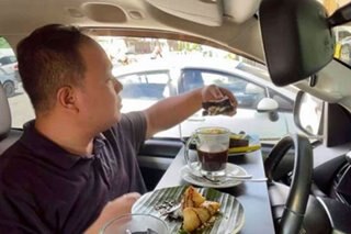 In-car dining, alok ng isang restaurant sa Bacolod City