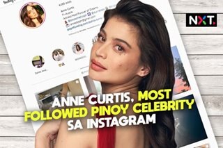 Anne Curtis, most followed Pinoy celebrity sa Instagram