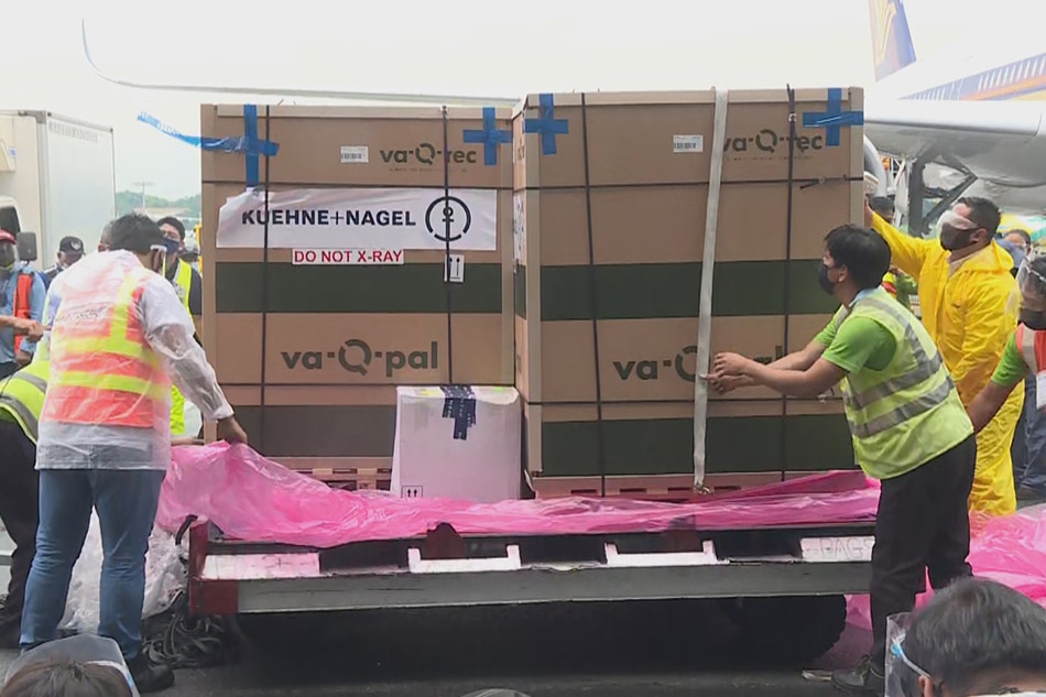 Second batch of Moderna vaccine doses arrive in the Philippines 1