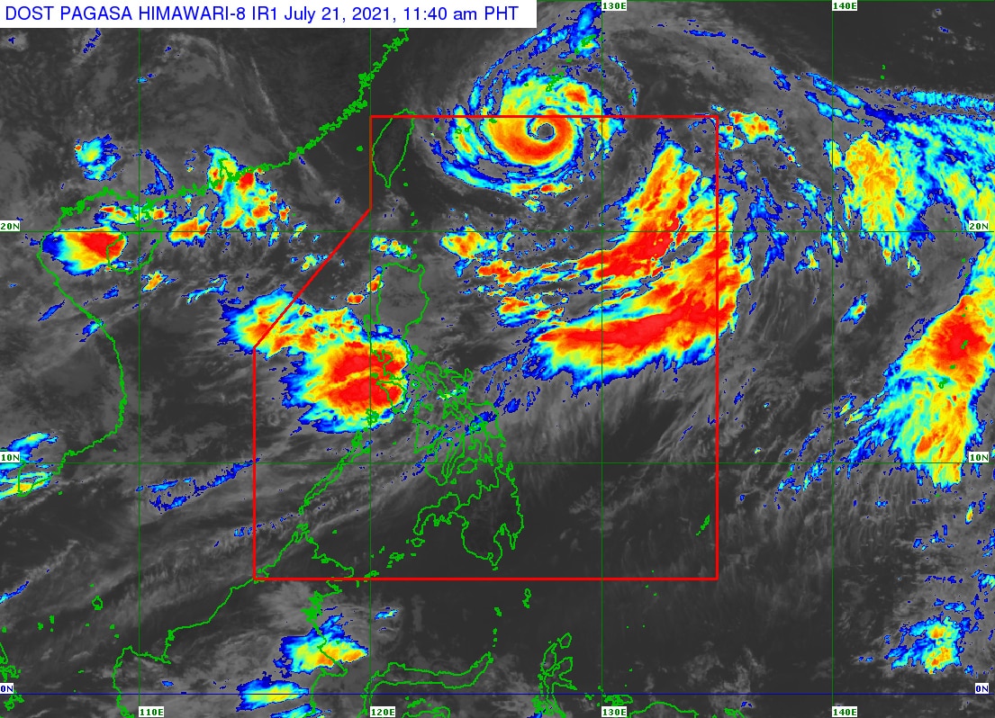 Typhoon Fabian Intensifies As It Continues To Enhance Habagat Pagasa Abs Cbn News