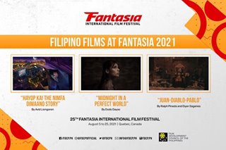 3 PH films to screen at Fantasia International Film Festival in Canada