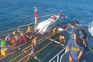 18 passengers rescued from boat in Sulu