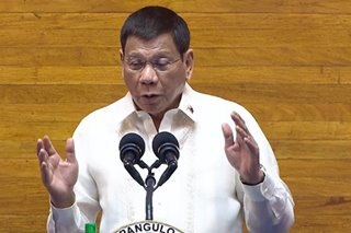 Duterte says ICC can 'record' his threat vs drug peddlers: 'I will kill you'