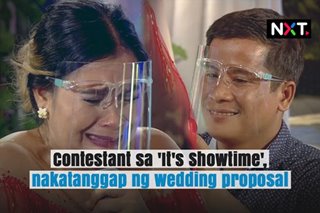Contestant sa 'It's Showtime', nakatanggap ng wedding proposal
