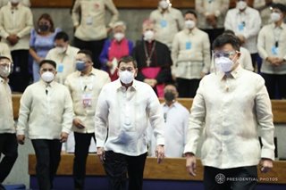 Duterte 'gumewang' bago mag-SONA, pero itinangging may sakit siya