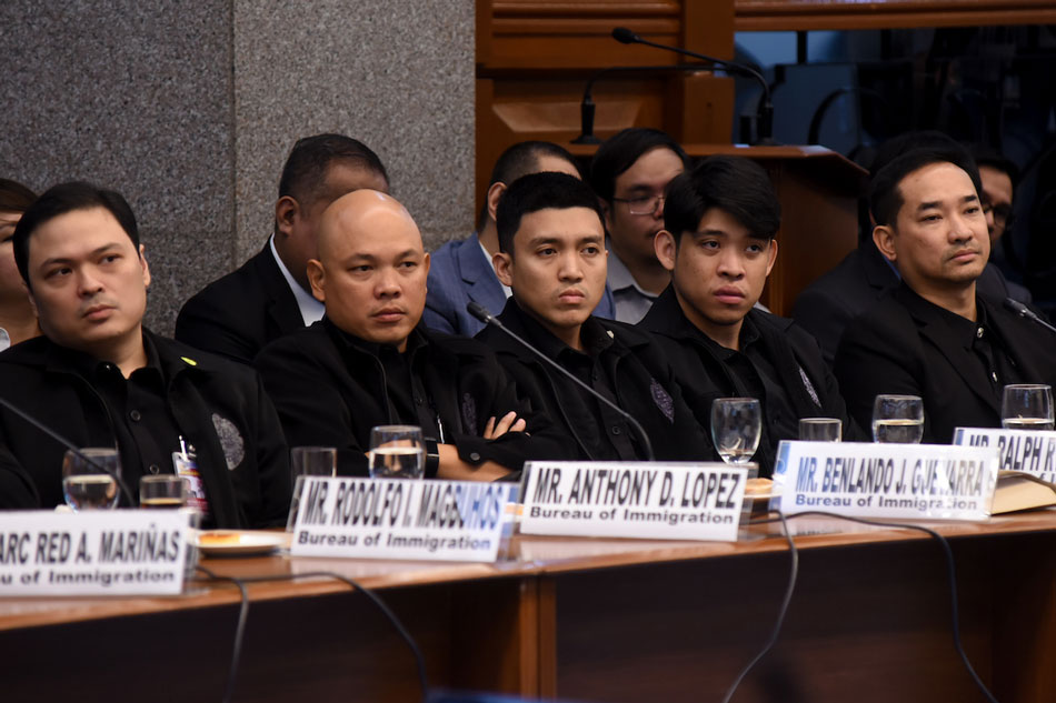 DOJ: BI officers tagged in &#39;pastillas&#39; scam back on duty amid Duterte claim they were fired 1