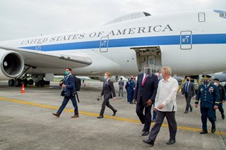 US Defense Secretary Lloyd Austin arrives in the Philippines