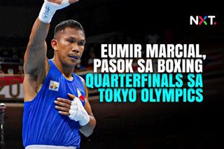 Eumir Marcial, pasok sa boxing quarterfinals sa Tokyo Olympics