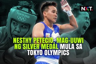 Nesthy Petecio, mag-uuwi ng silver medal mula sa Tokyo Olympics