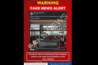 Manila gov't calls out 'Mocha Uson Blog' photo on Antipolo vaccination site