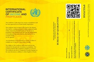 Mga biyahero pinapagamit muna ng 'yellow card'