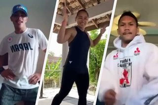 Pinoy Olympic medalists kumasa rin sa sayawan, social media