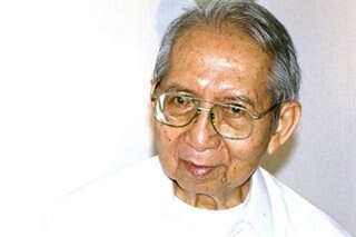 Philosopher Fr. Roque Ferriols dies at 96
