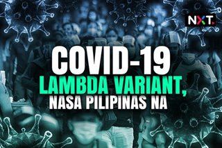 COVID-19 Lambda variant, nasa Pilipinas na 