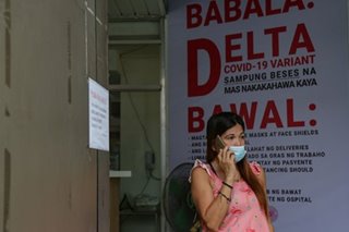 Delta variant 'community transmission is there'— DOH
