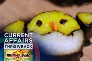 THROWBACK: Tasty sushi with fun designs