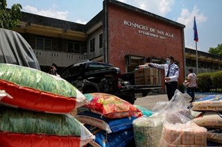 Ilang COVID-19 patients sa Hospicio de San Jose bumubuti na 