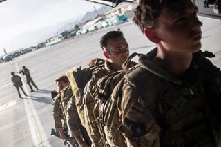 Final UK plane carrying military leaves Kabul
