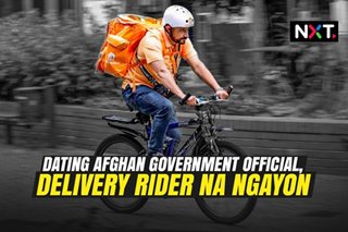 Dating Afghan government official, delivery rider na