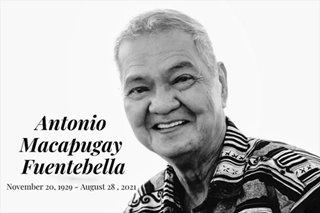 Antonio 'Tony' Fuentebella passes away