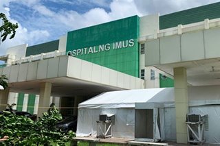 Mga health workers na nagka-COVID sa Ospital ng Imus, balik-trabaho na