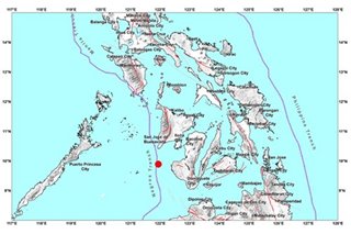 Magnitude 4.9 quake rocks Negros Occidental