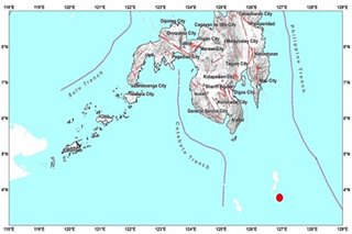 Magnitude 4.9 quake rocks Davao Occidental