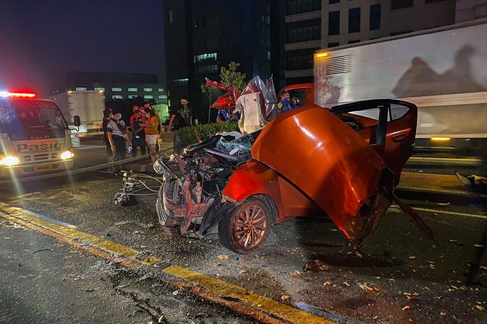 2 killed, 2 injured in Pasig vehicular accident