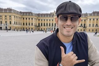 Gerald Anderson in Austria for his next movie project?