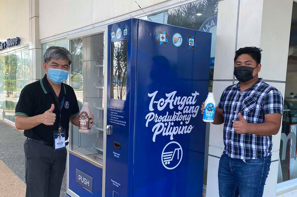  According to the Philippine Carabao Center, the vending machine will be made available to the public by October. Photo from the PCC.