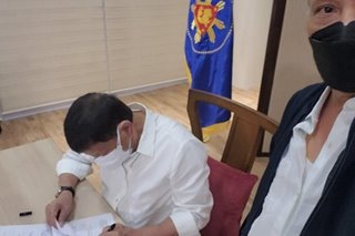 Duterte formally accepts PDP-Laban wing's VP nomination