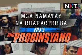 Kilala mo pa ba ang mga namatay na character sa 'Ang Probinsyano'?