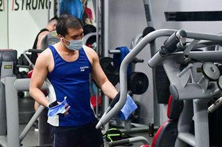 Metro Manila gyms prepare to reopen