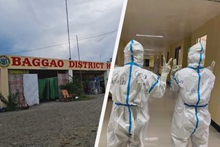 Frontliners sa Baggao District Hospital tuloy ang trabaho