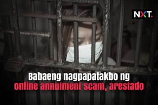 Babaeng nagpapatakbo ng online annulment scam, arestado