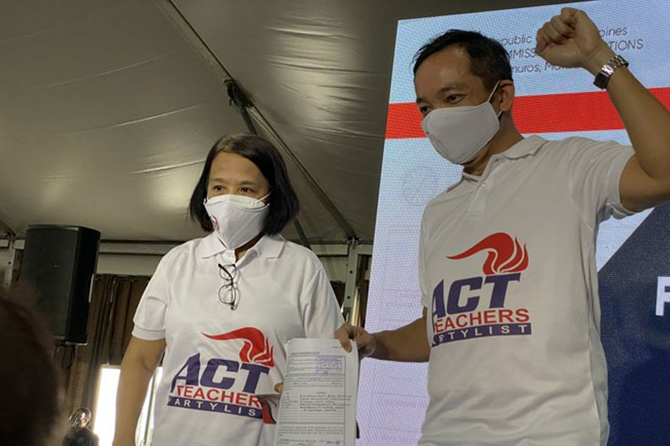 ACT Teachers partylist again vies for House seat ABSCBN News