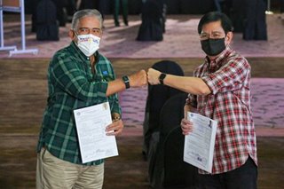 Lacson-Sotto file COCs for Halalan 2022