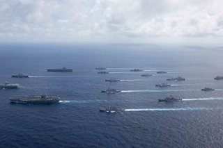 US, UK, Japan hold wargames in Philippine Sea anew