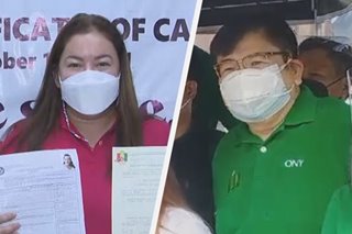 Magkakamag-anak naghain ng mga COC sa Cavite