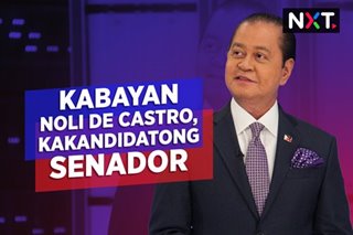 'Kabayan' Noli de Castro, kakandidatong senador sa 2022