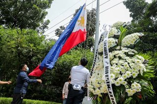CHR mourns Gascon, flies PH flag at half-staff