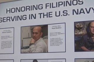 Exhibit binibigyang pugay ang mga Pinoy sa US Navy