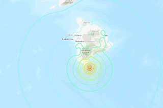 6.2-magnitude quake hits south of Hawaii Island