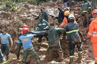 Baguio lanslide search and retrieval operation