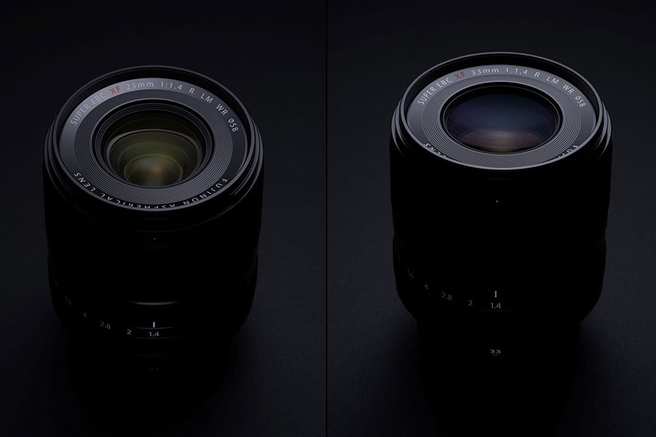 Fujifilm launches the XF23mm f1.4 R LM WR and the XF33mm f1.4 R LM WR. Handout
