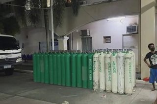 Medical oxygen tanks mula sa DOH, dumating na sa Oriental Mindoro