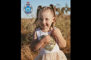 Australia sets reward for missing girl
