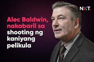 Alec Baldwin, nakabaril sa shooting ng isang pelikula